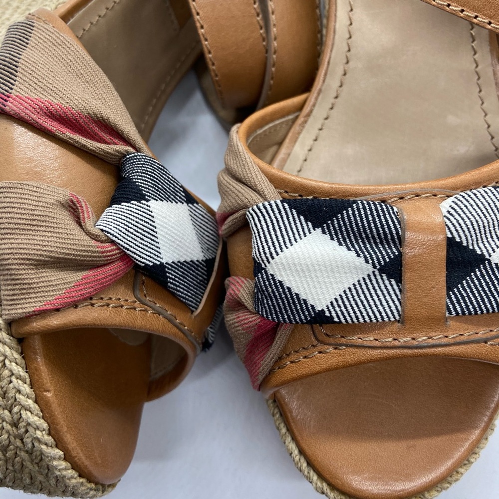 BURBERRY Wedges Espadrille NWOT